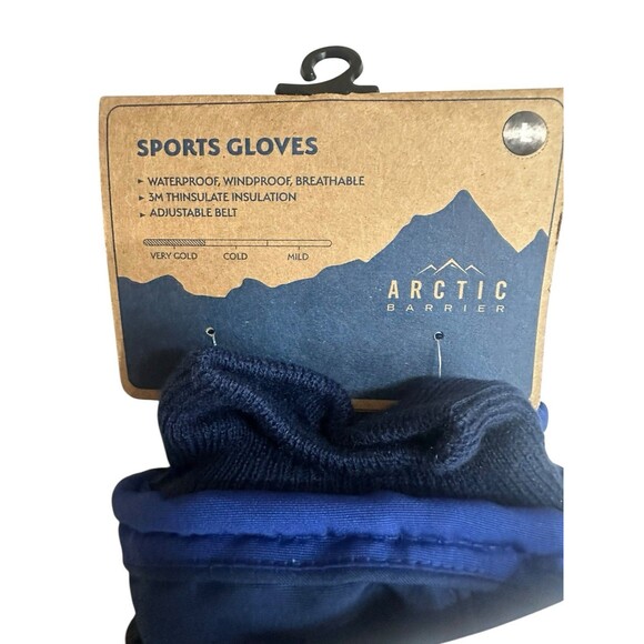 Arctic Barrier Waterproof  Windproof Breathable 3M Thinsulate Men’s Large Gloves - Picture 2 of 3